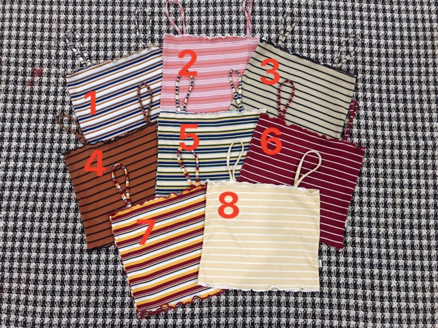 Áo dây gân croptop | BigBuy360 - bigbuy360.vn
