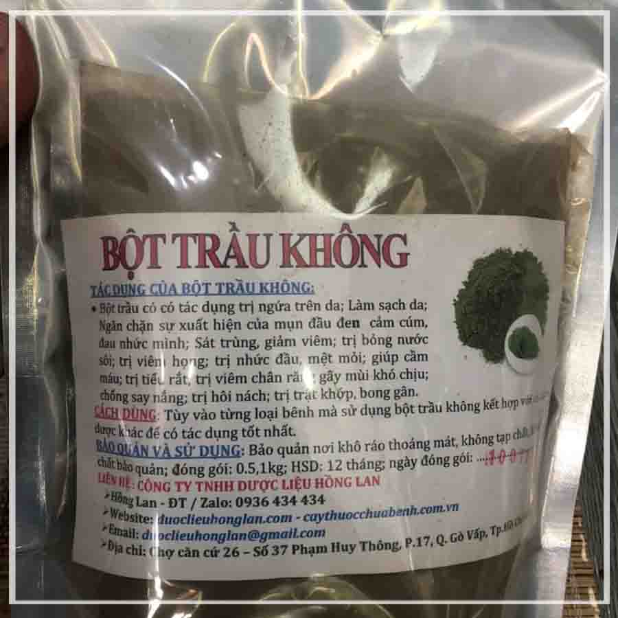 Bột Trầu không 500g Sấy Lạnh 100% Nguyên Chất - Hàng Công ty loại 1