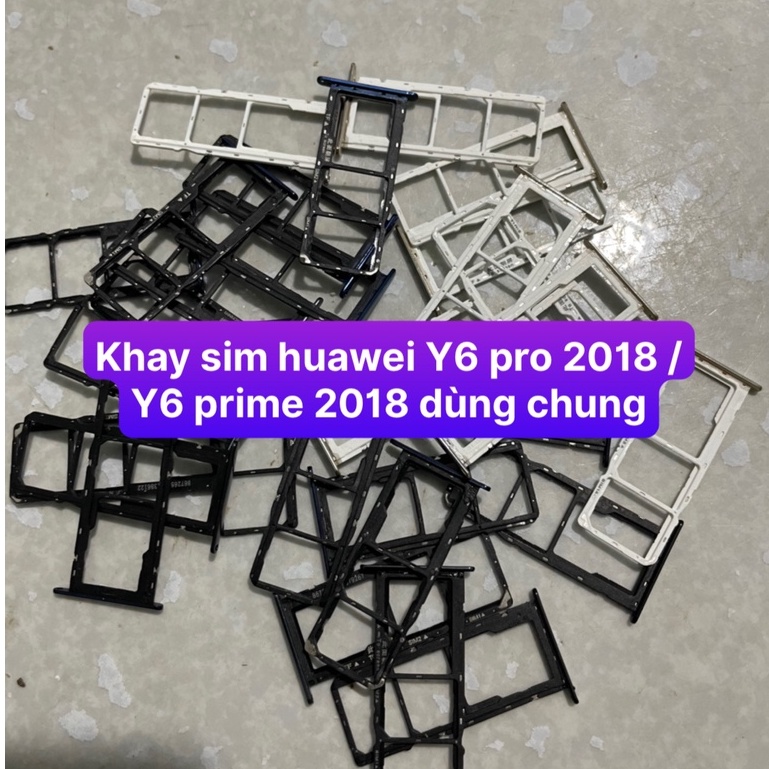 khay sim huawei Y6 pro 2018 / Y6 prime 2018 dùng chung