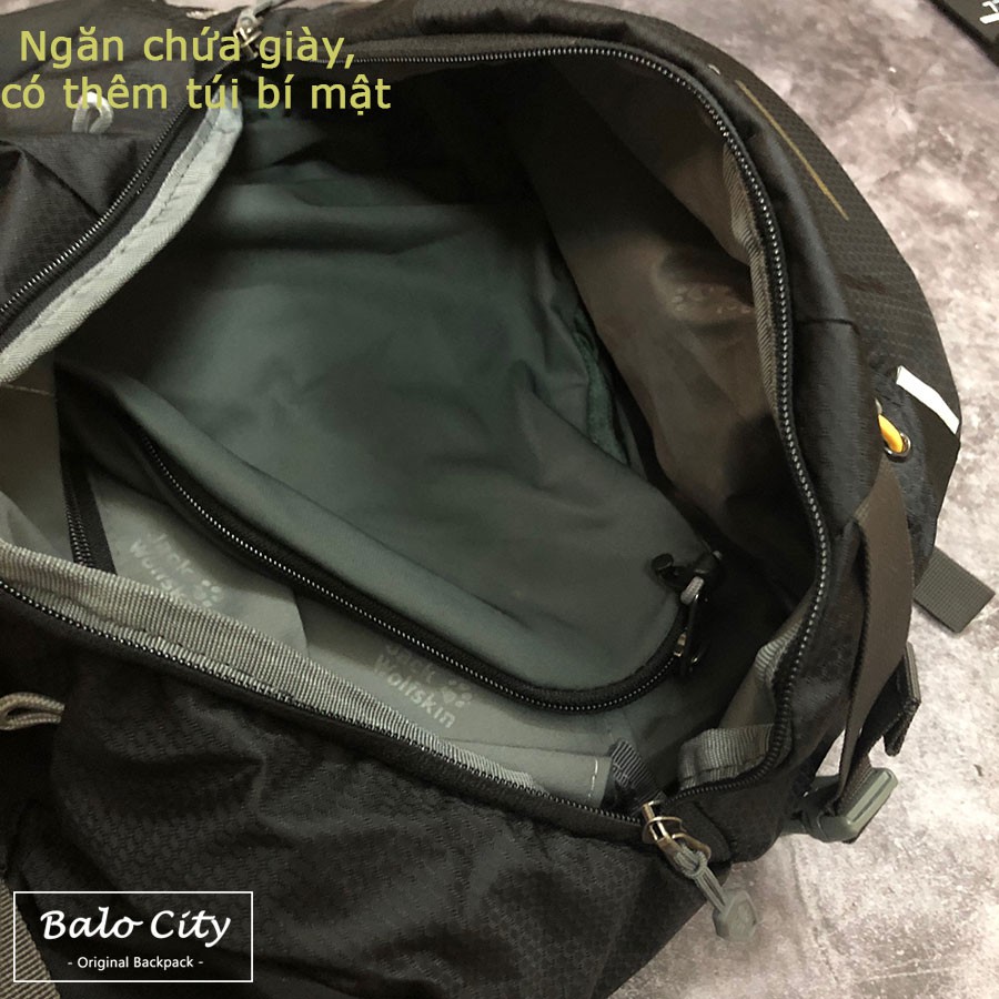 Balo leo núi, balo du lịch Jack Wolfskin Moab Jam 30 Kèm Áo Mưa Balo