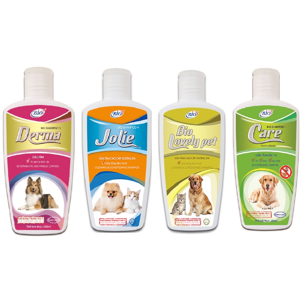 Dầu Tắm Bio Đặc Trị Cho Chó Và Mèo - (Chai 150ml)