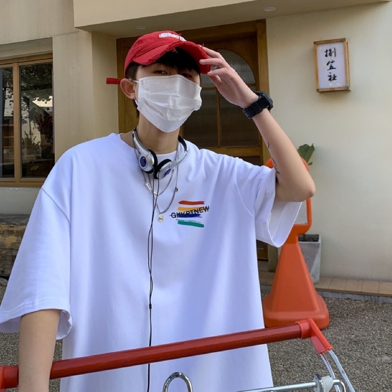 Áo Thun Tay Ngắn Thời Trang Hàn Quốc Size M-5XL