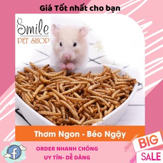 Thức ăn hamster - Sâu rang bơ siêu thơm ngon cho hamster - Smile pet shop