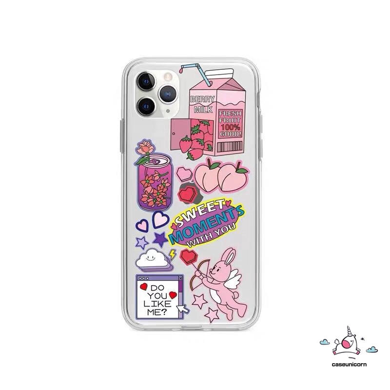 Ốp điện thoại mềm họa tiết hoạt hình cho iPhone 11 Pro Max iPhone 7 8 6 6s Plus XR X XS MAX SE | BigBuy360 - bigbuy360.vn