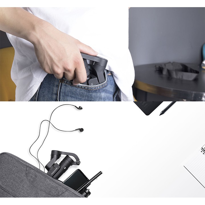 GIMBAL Vlog Pocket ( ĐEN ) | Tay cầm chống rung cho điện thoại nhỏ gọn nhất - BẢO HÀNH 12 THÁNG | BigBuy360 - bigbuy360.vn