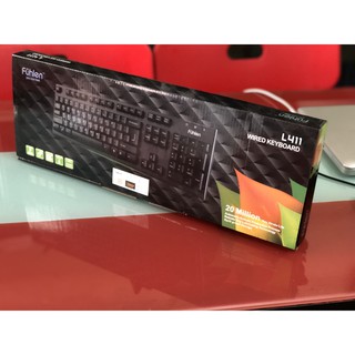 Bàn phím có dây Fuhlen L411 - Chính hãng Ninza