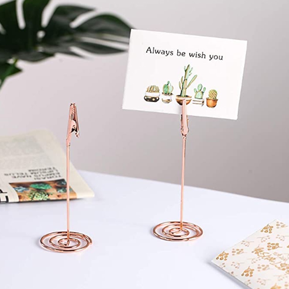 Set 10 Kẹp Bảng Tên Để Bàn Tiện Dụng