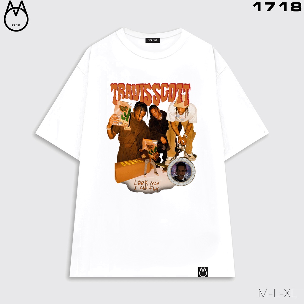 Áo Thun Local Brand 1718.sg Form Nam Nữ M L XL