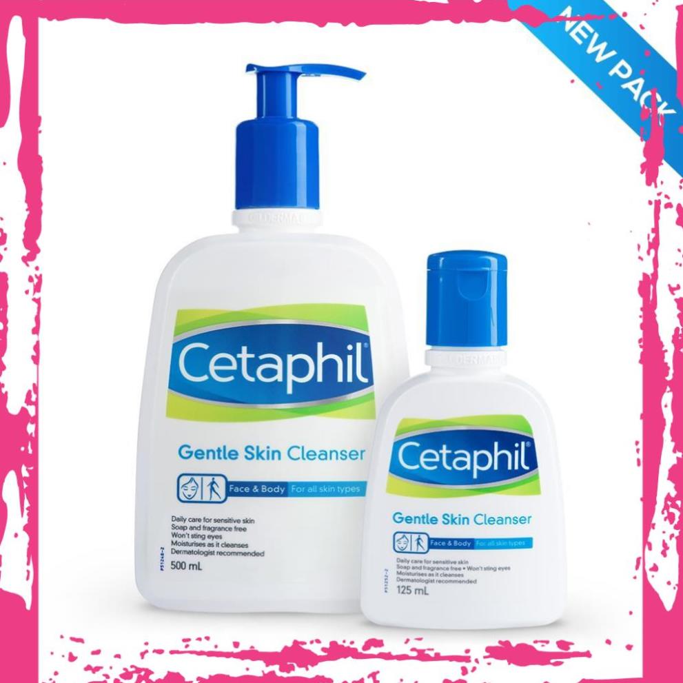 Sữa Rửa Mặt Cetaphil Gentle Skin Cleanser Dịu Nhẹ Cho Da Nhạy Cảm - SRM Không Xà Phòng