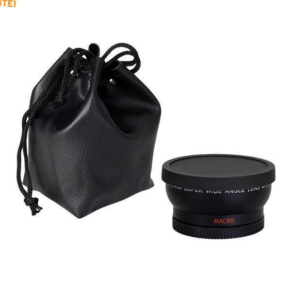 [CUTICATE1]Universal Digital High Definition 58mm 0.45X Super Wide Angle Lens Macro