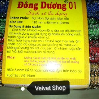 Miếng mút rửa chén bát Kim sa