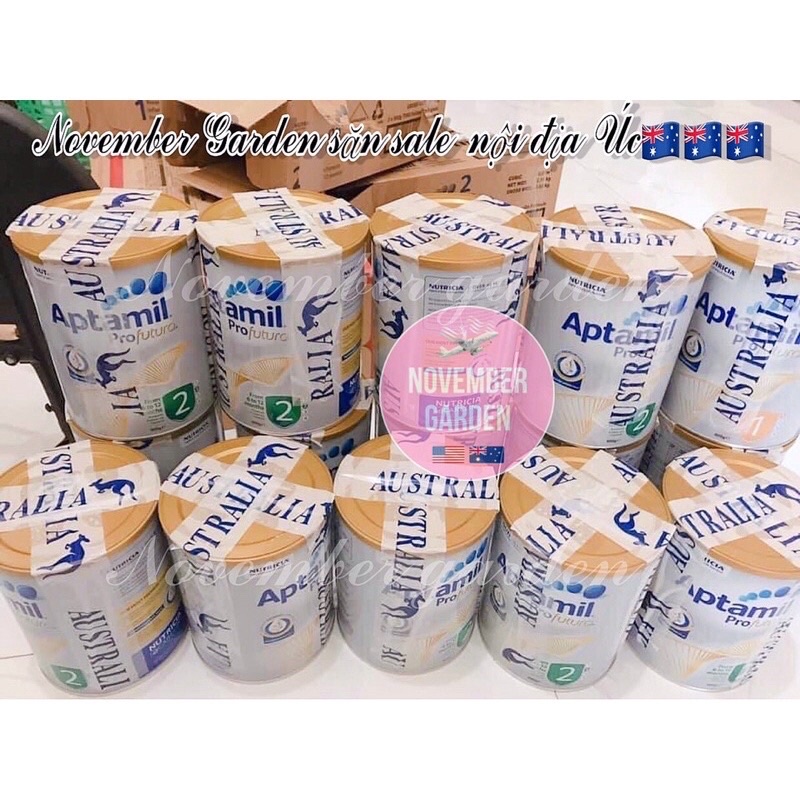 Sữa Bột Aptamil Úc Profutura 900g số 1,2,3
