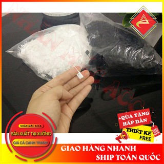 [Có thể mua riêng từng sản phẩm ]COMBO 1 túi dây treo tag mác quần áo +50  Tag mác quần áo in sẵn chất liệu giấy c300