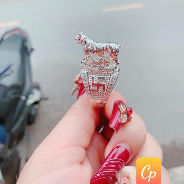 ✈️Freeship💯 Nhẫn nam, Nhẫn bạc nam hình con hổ 🐅 hot nhất 🥇