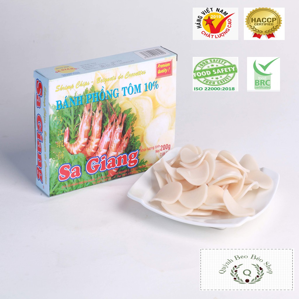 Bánh phồng tôm Sa giang 5 con tôm
