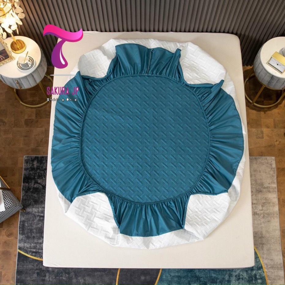 Ga Chống Thấm Cotton Trần Bông Ép Nhiệt Cao Cấp - Ga Cotton chống thấm Leotex