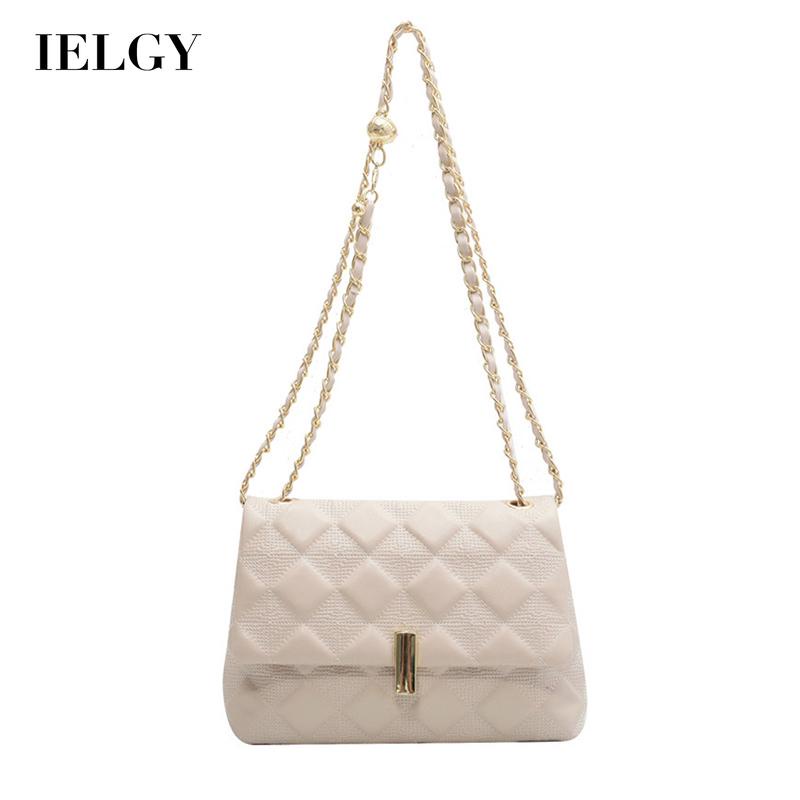 Túi đeo chéo IELGY hoa văn dập nổi dành cho nữ