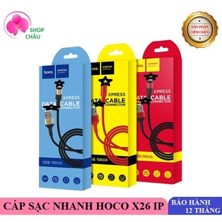 Cáp Sạc Nhanh Hoco X26 Cho IP Chống Gãy, Chống Đứt - Sạc Dây Dù