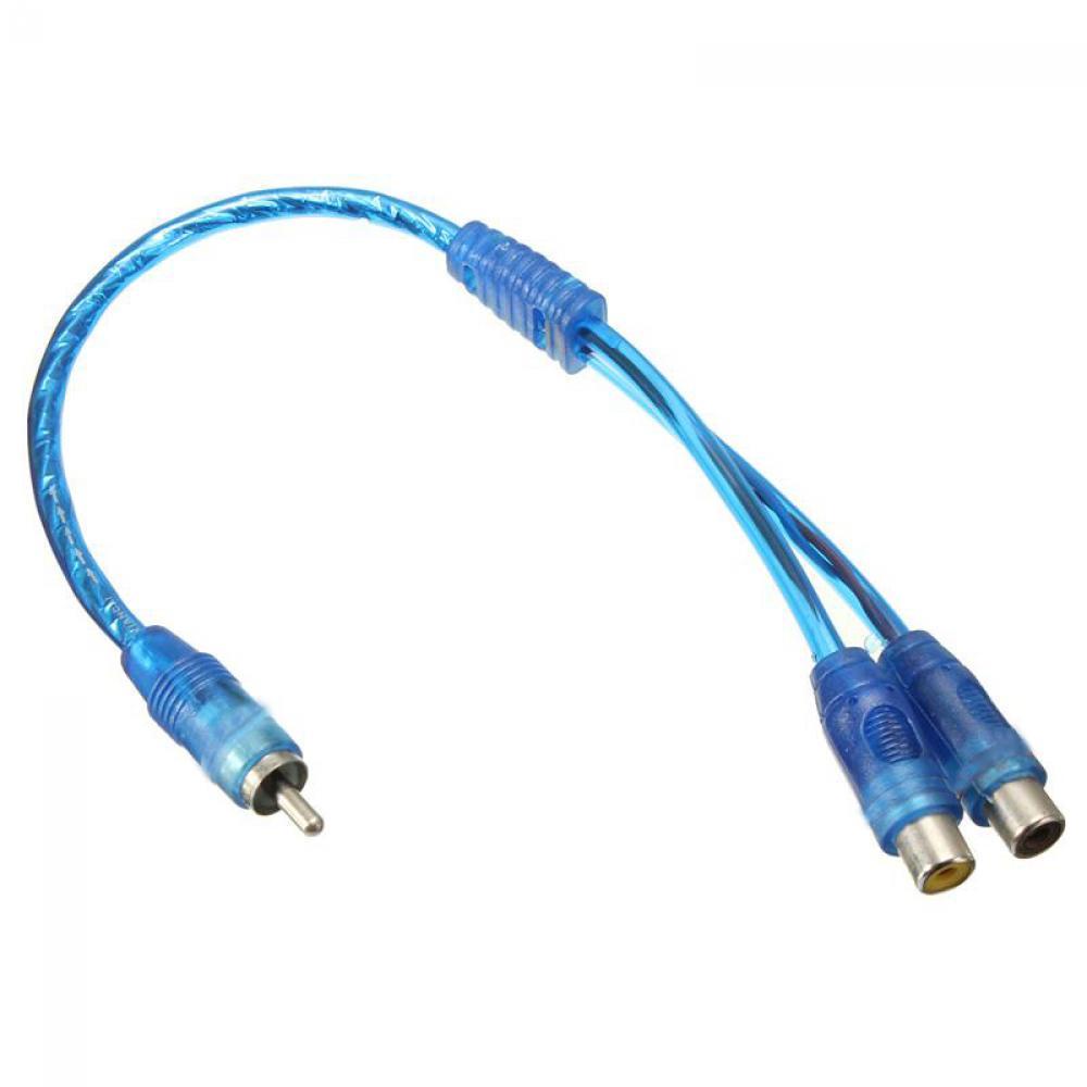 MYRONGVN Cáp ChuyểN ĐổI Âm Thanh 1 RCA ĐầU CắM Sang 2 Lỗ C