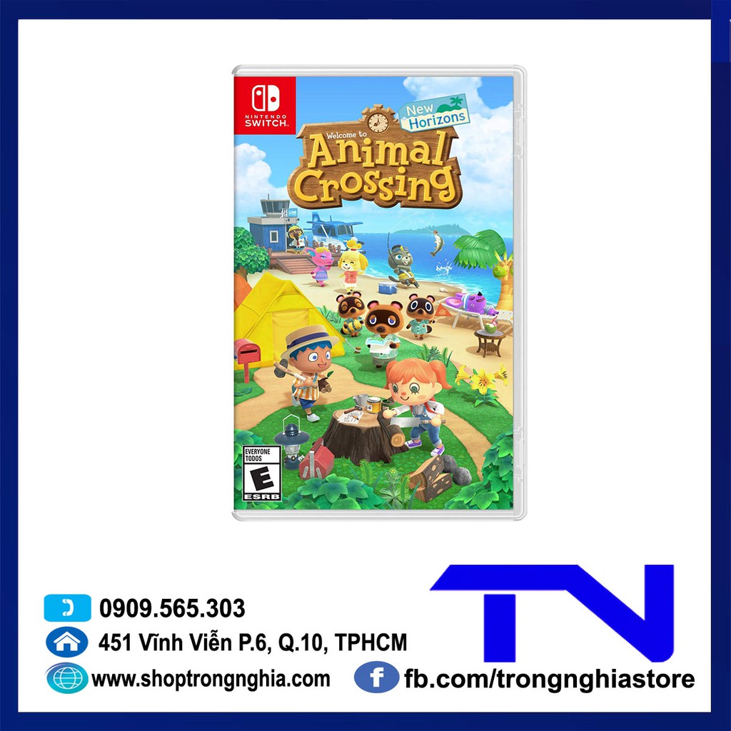 [Mã ELHAMS5 giảm 6% đơn 300K] Game Nintendo Switch - Animal Crossing New Horizons