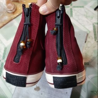 giày converse đỏ đô vintage size 41,5 real