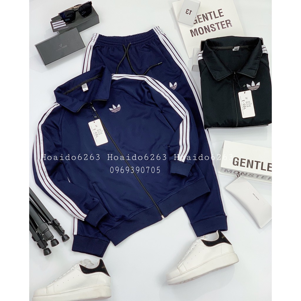 Bộ Thể Thao Nỉ 3 Sọc Nam ST28 (48-85kg) Form Chuẩn, Chất Dày Đẹp Loại 1 [SP CÓ VIDEO] | BigBuy360 - bigbuy360.vn