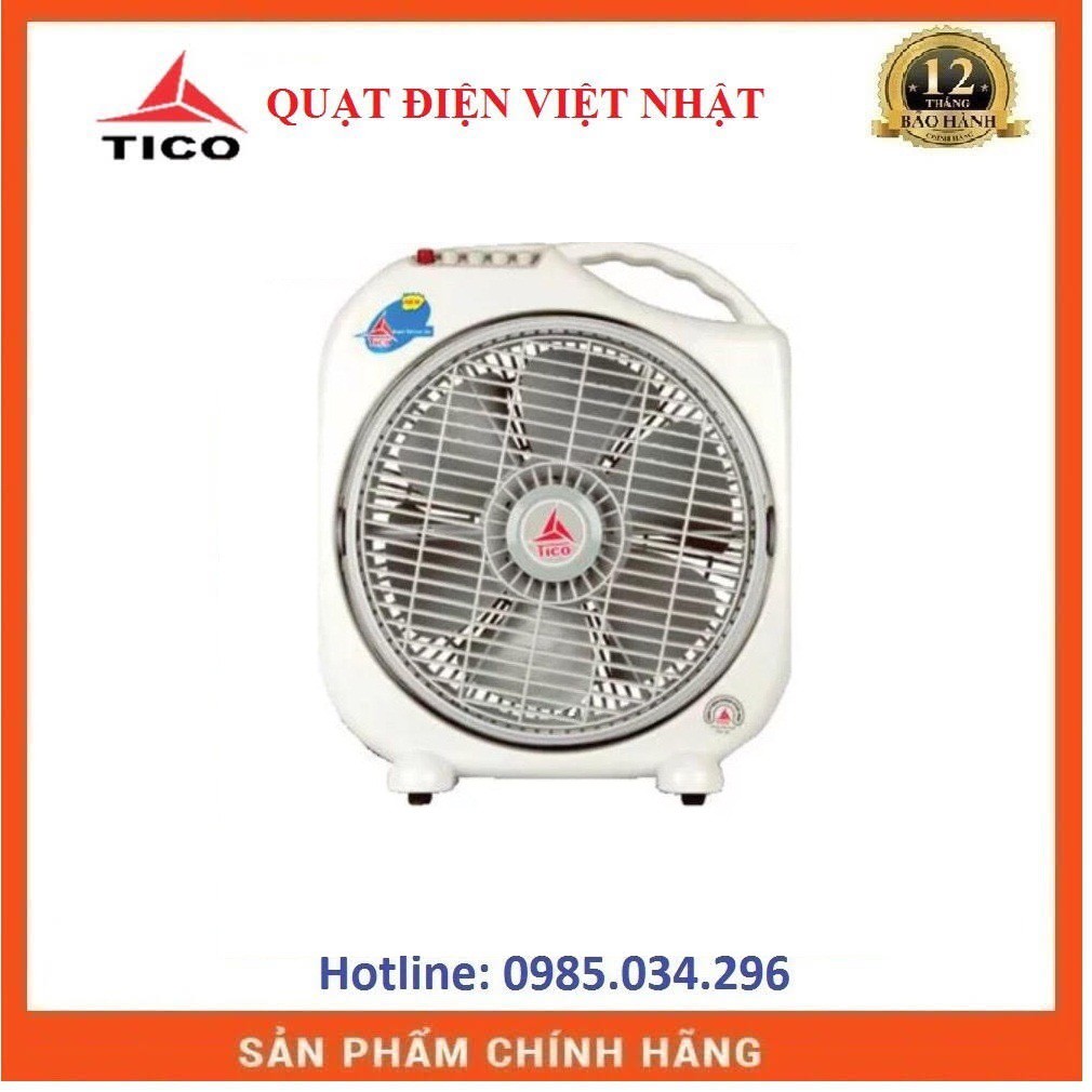 Quạt hộp Tico B3, Điện cơ Việt Nhật