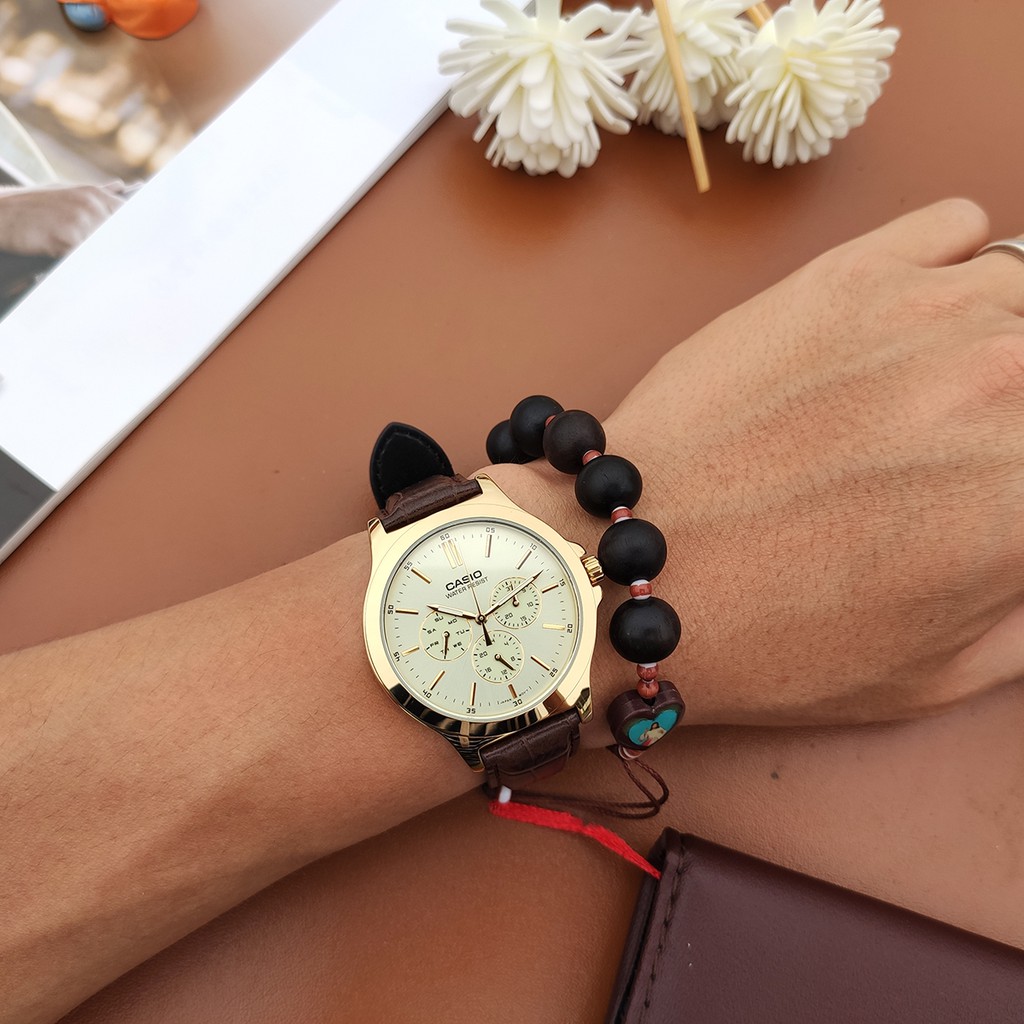 Đồng hồ nam Casio 💖MTP-V300GL-9A 𝐅𝐑𝐄𝐄𝐒𝐇𝐈𝐏💖 Đồng hồ Casio MTP-V300GL-9AUDF mặt vàng cực sang trọng | BigBuy360 - bigbuy360.vn