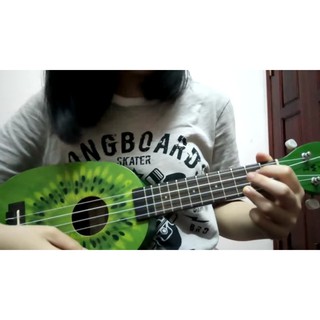 đàn ukelele hoa quả 35cm
