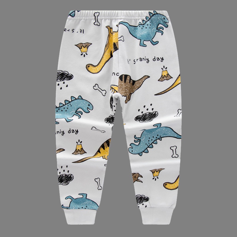 Quần Legging Cotton Dài 100-150cm Giữ Ấm Mùa Thu Đông Cho Bé Trai Và Bé Gái