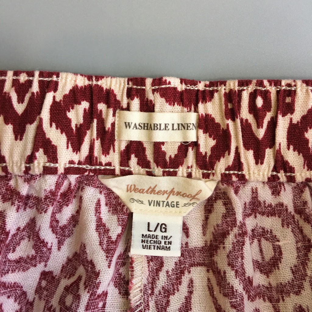 Quần đùi nam vải linen xuất khẩu Mỹ