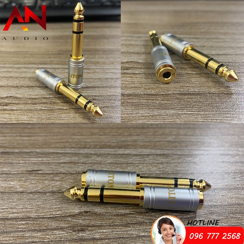 1 Jack Chuyển Đổi 6ly Ra 3.5 LITON - Hàng Cao Cấp