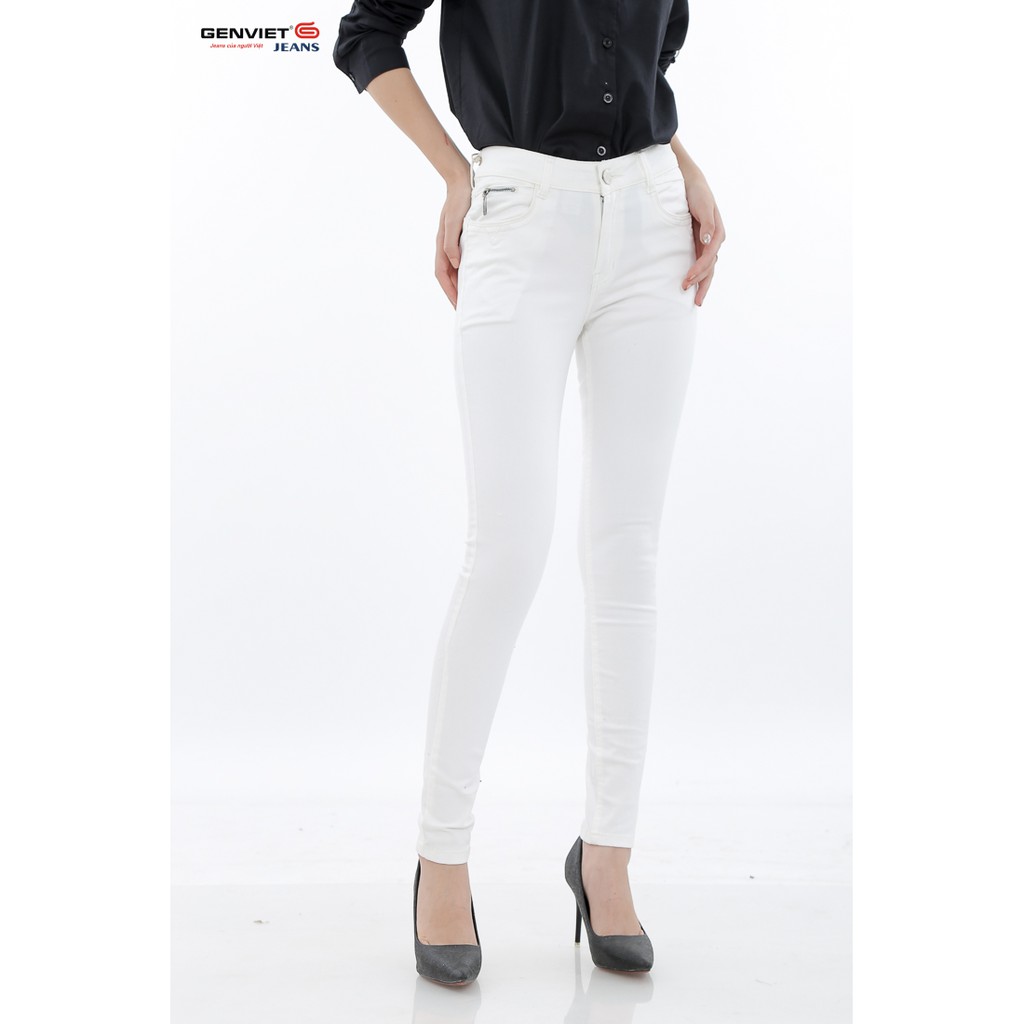 [Mã WABRLOW5 giảm 15% đơn 300K] Quần dài Kaki Nữ TQ102K518 GENVIET | BigBuy360 - bigbuy360.vn