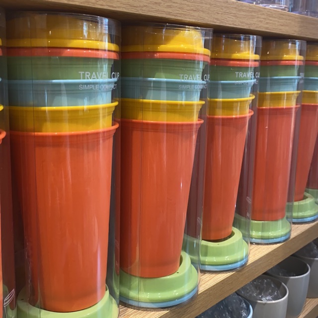 BỘ 4 LY NHỰA MINISO