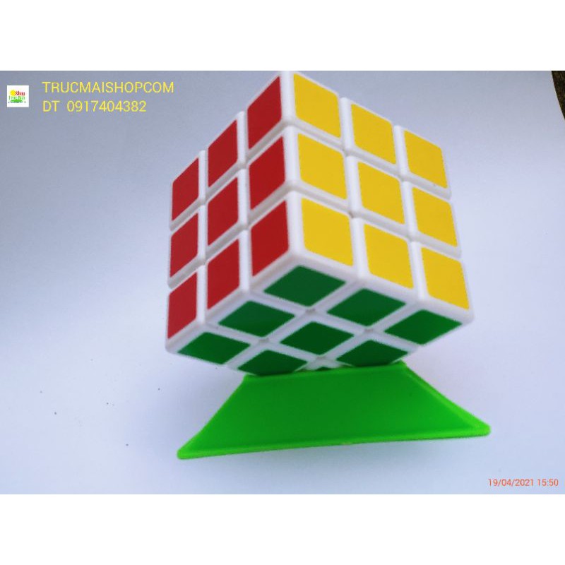 [Tặng đế kê] Rubik 3x3 Rubic 3 Tầng Robich Khối Lập Phương Ma Thuật