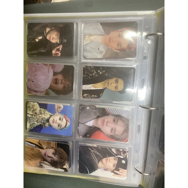 Bộ ảnh thẻ bài photocard NCT Jaehyun Taeyong các album