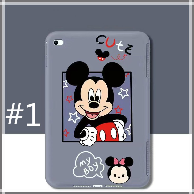 Ốp Lưng In Hình Chuột Mickey Và Minnie Cho Ipad 7th Gen 2019 (Thế Hệ 5th 6th 9.7 2018 Mini 5 4 3 2 1 Air 10.5