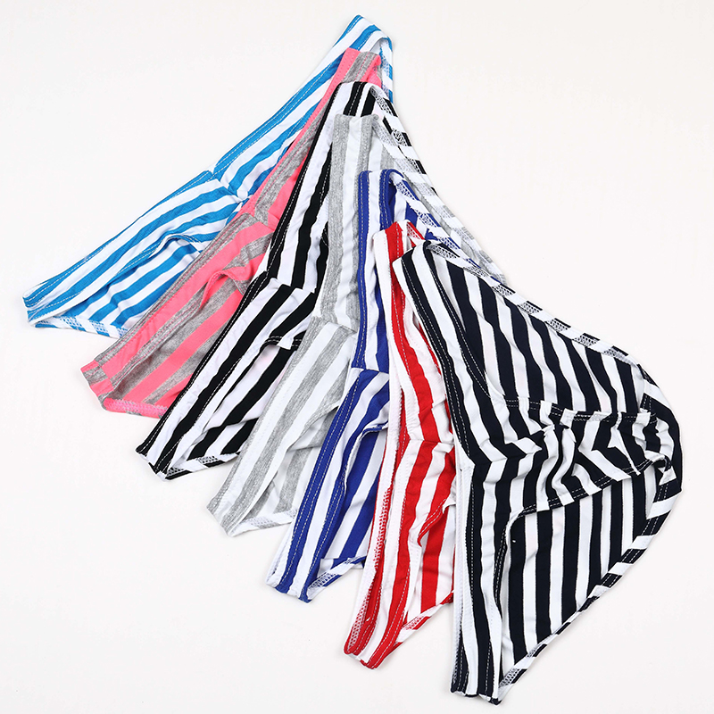 Quần Lót Cotton Sọc Ngang Cho Nam