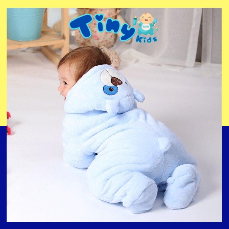 Body Bông Cho Bé Sơ Sinh Chất Dày Dặn Cho Bé Trai Bé Gái 0-12 tháng - Tiny Kids