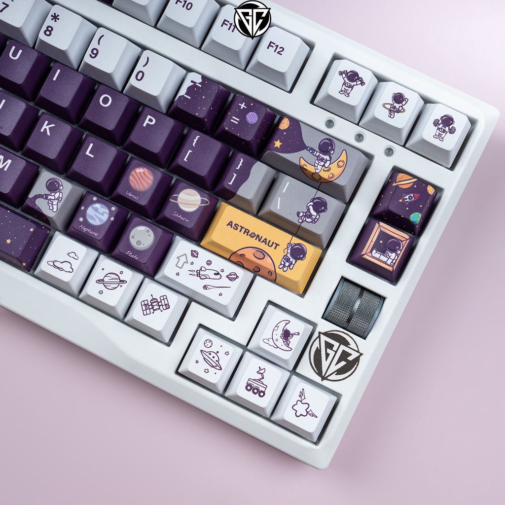 Keycap ASTRONAUT V2 137 nút bàn phím cơ THICK PBT IN DYESUB