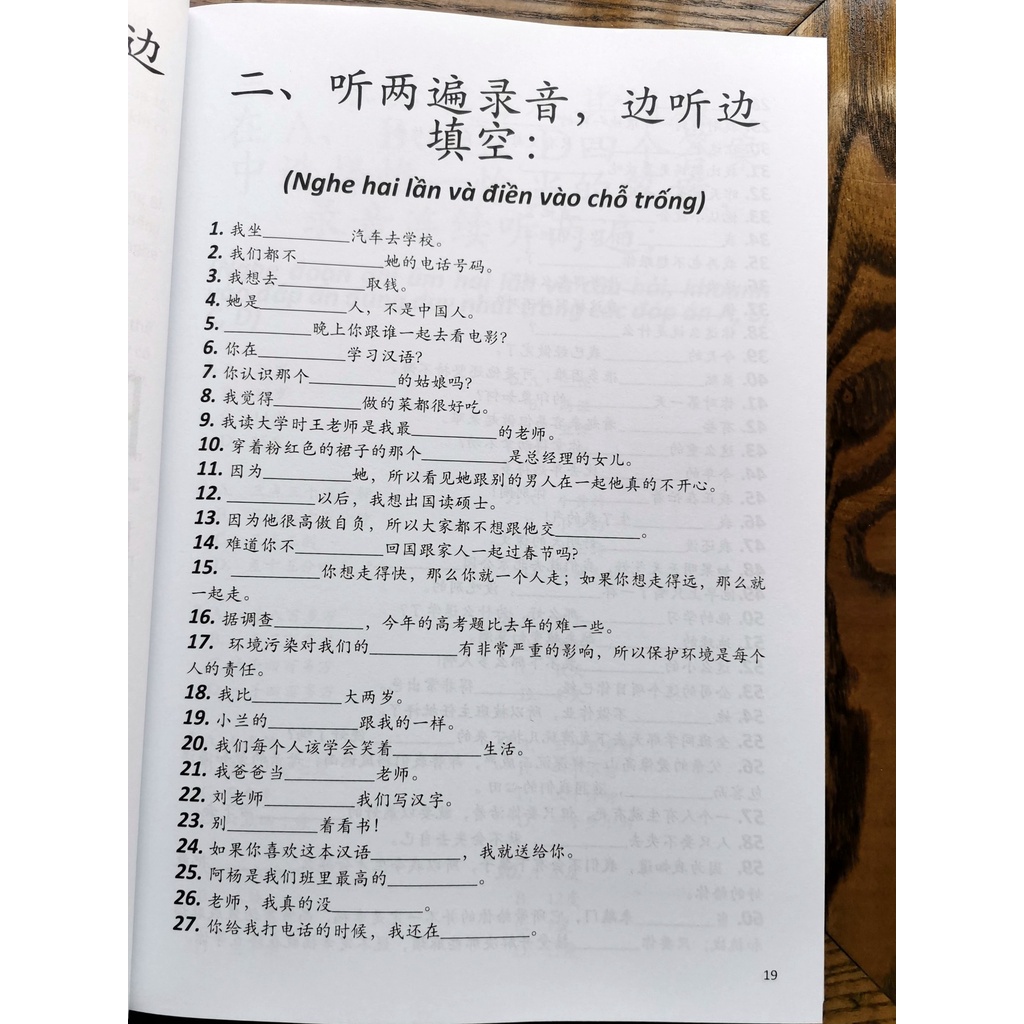 Sách - Hack nhanh kỹ năng nghe tiếng Trung + FIle nghe theo sách