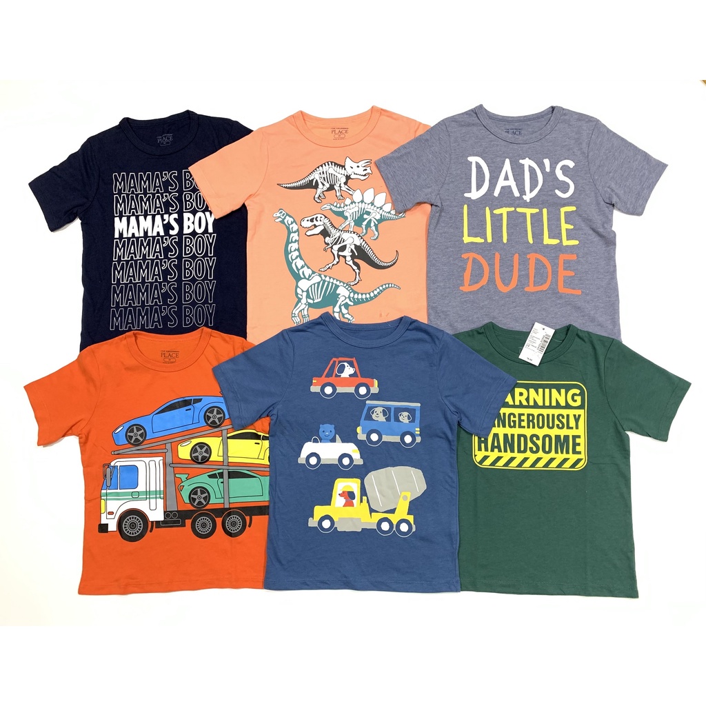 Áo thun cộc tay cho bé từ 1-5 tuổi, áo phông cotton hè trẻ em
