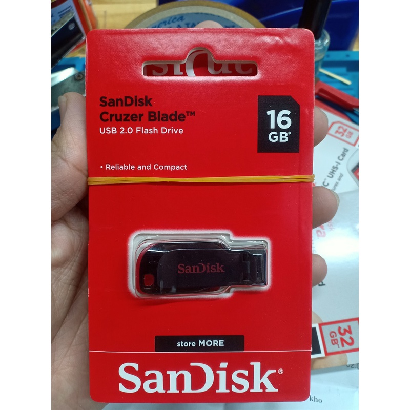 Usb 8GB Sandisk Cruzer balde CZ50 sản phẩm chính hãng bảo hành 12 tháng