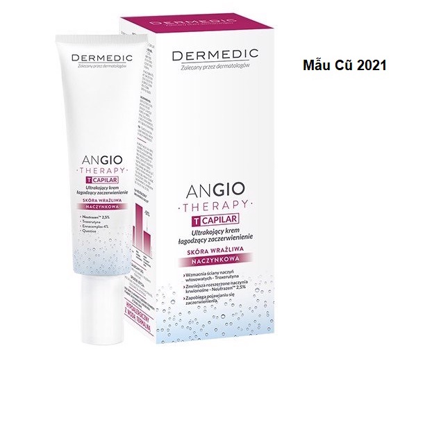 Kem Dưỡng Chuyên Dụng Da Nhạy Cảm, Giãn Mạch DERMEDIC REDNESS CALM ROSACEA PRONE SKIN Concentrate cream