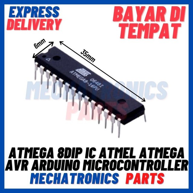 Bộ Vi Mạch Điều Khiển Atmega 8dip Ic Atmel Atmega8a Avr Arduino Ics-9024