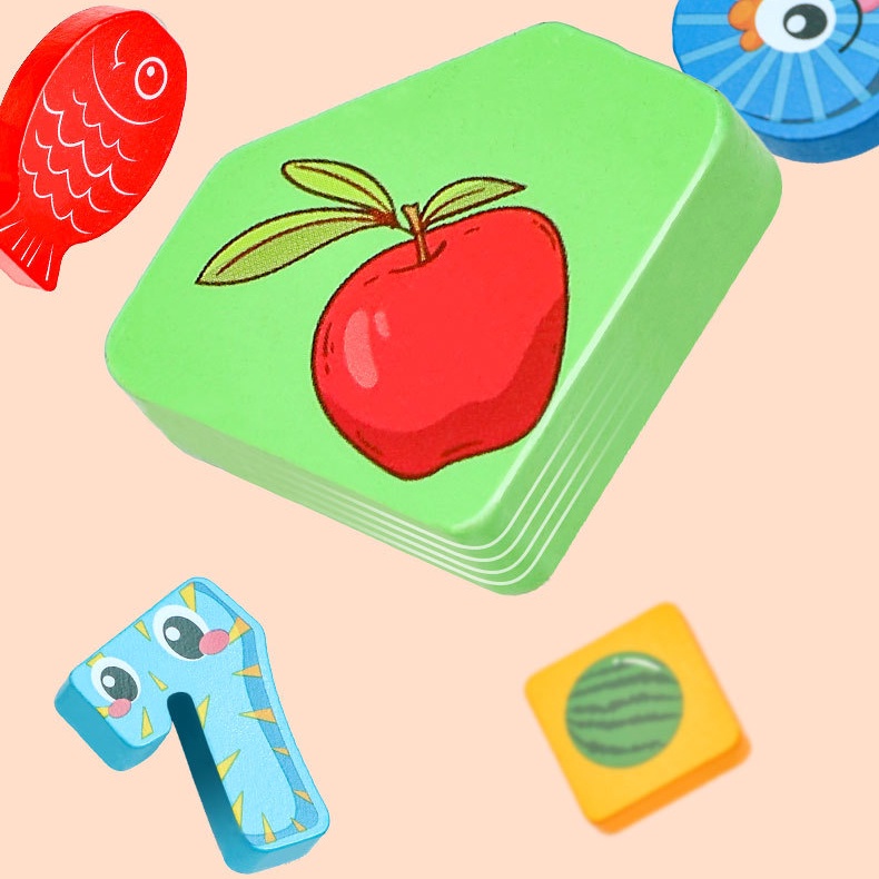 Bảng gỗ ghép hình, ghép số đa chức năng mới nhất 2022