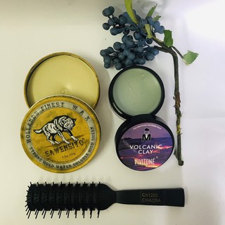 Combo Sáp Vuốt Tóc SAWENSITO + Sáp Vuốt Tóc Clay vivitone