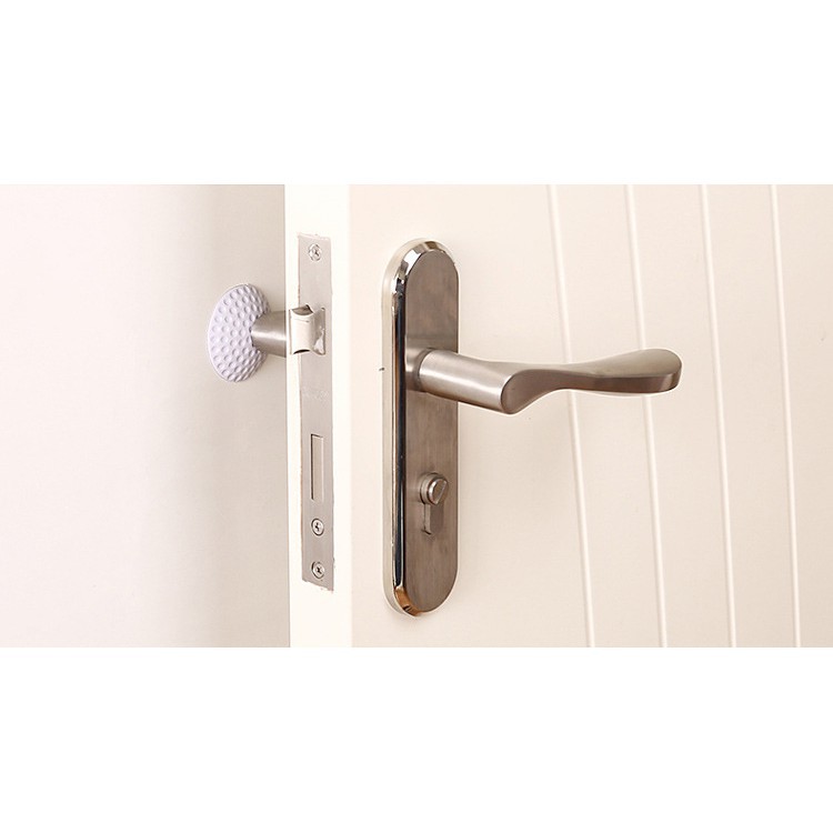 Miếng chặn cửa dán tường KOLANO silicon giảm ồn chống va đập tay nắm cửa an toàn cho bé ngon giấc HG-001031