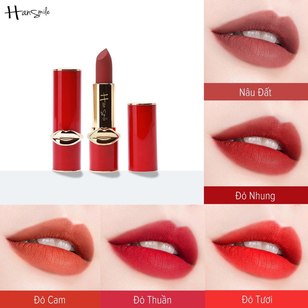 Son Hansmile Mystic Lipstick (MUA 1 CÂY, TẶNG 1 CÂY)