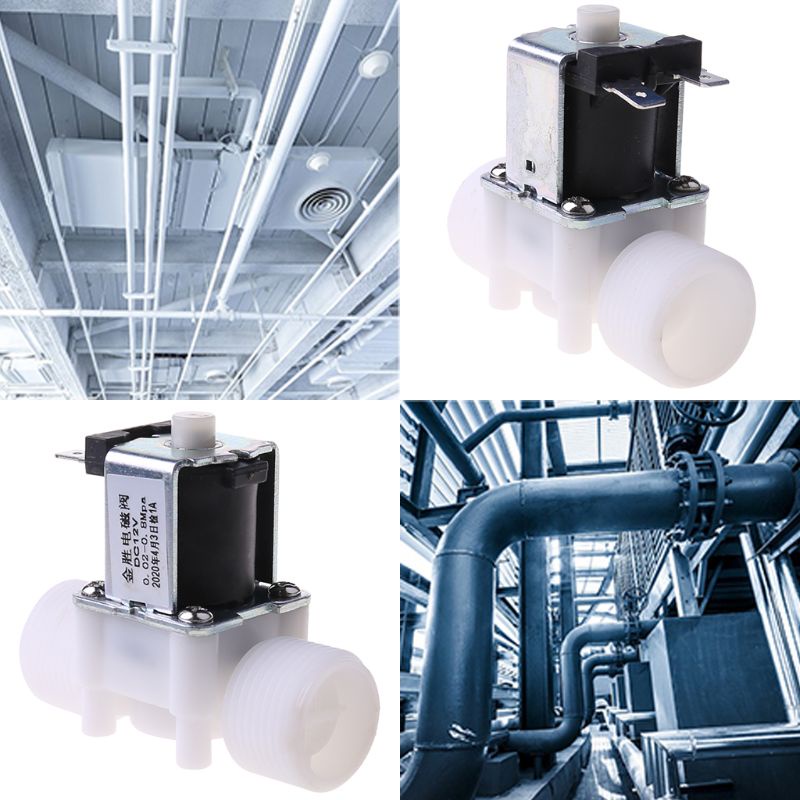 Van Điện Từ 3 / 4 &quot;DC12V PP N / O Cho Thiết Bị Kiểm Soát Nước